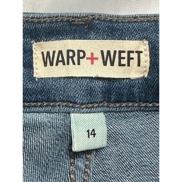 Warp+Weft Women’s PDX Bootcut Blue Jeans Size 14 Plus - Picture 6 of 11